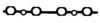 VW 027103483B Gasket, cylinder head cover